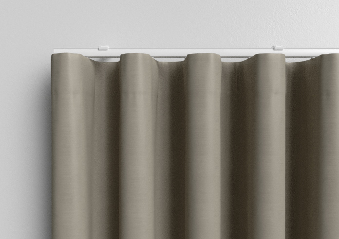 Shima Faux Silk, Pewter - Made to Measure Curtains - Image 13
